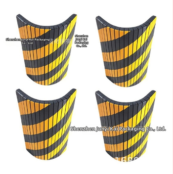 Zaštitni kut od EVA pjene za parkiralište sa reflektirajućom trakom – blok upozorenja, marka Fuyikai