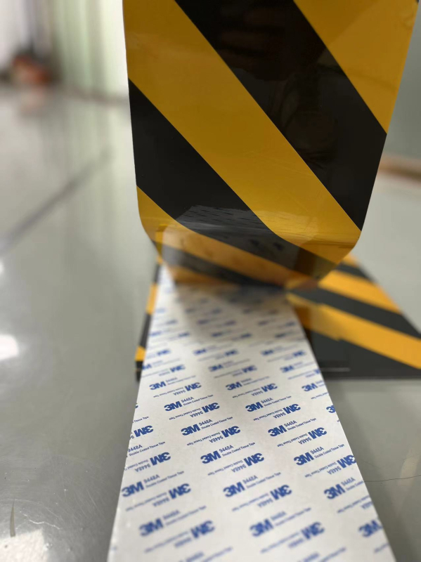 Zaštitni kut od EVA pjene za parkiralište sa reflektirajućom trakom – blok upozorenja, marka Fuyikai