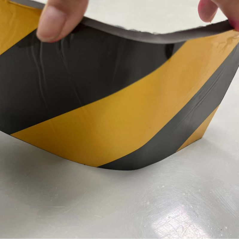 Zaštitni kut od EVA pjene za parkiralište sa reflektirajućom trakom – blok upozorenja, marka Fuyikai