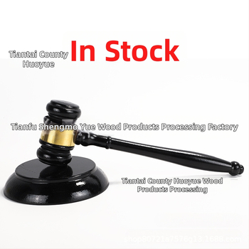 Drveni sudski čekić – rekvizita za kazališnu scenu, klasični stil, lotos drvo, drvena konstrukcija