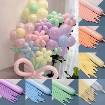 FiG latex magični balon - oblik magične trake, ručno pleteni buket cvijeća, za Dan djece