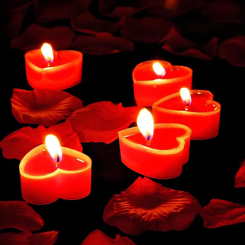 Szív alakú alumíniumfóliás dekorációs lufi készlet Valentin-napra, kínai Valentin-napra és esküvőkre