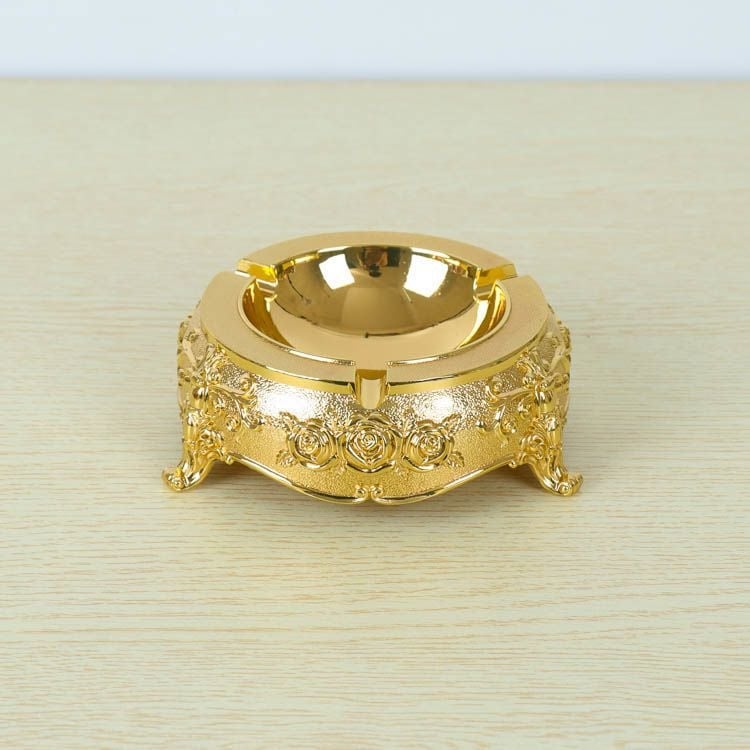 Cenușar din aliaj, în stil european, cu breloc, de unică folosință, imprimare logo disponibilă