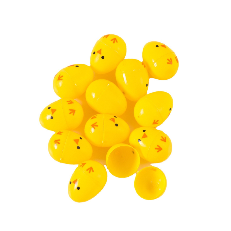 Plastično jaje za Uskrs – kućište za DIY Gashapon, injekcijsko oblikovanje, tisak i sprej boja