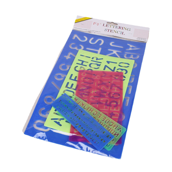 Πλαστικός πίνακας αλφαβήτου με αγγλικούς χαρακτήρες και αριθμούς, υλικό PP, σχέδιο σχεδίασης, βάρος 1531 γρ