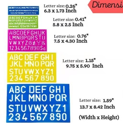 Πλαστικός πίνακας αλφαβήτου με αγγλικούς χαρακτήρες και αριθμούς, υλικό PP, σχέδιο σχεδίασης, βάρος 1531 γρ