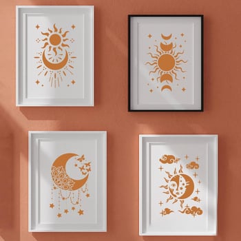 PET šablona za DIY grafite – kalup za sprej slikanje