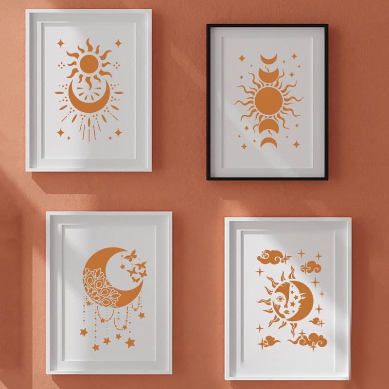 PET šablona za DIY grafite – kalup za sprej slikanje