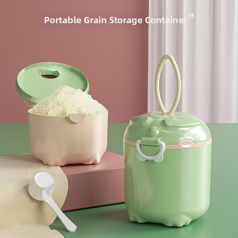 Dvostruko složna prijenosna kutija za mlijeko u prahu za novorođenče — zapečaćena, otporna na vlago pohrana