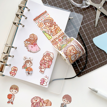 Refil bilježnice s unutarnjim stranicama od Release Paper, 40 listova, kompatibilan s rupicama 4/5/6, prilagodljiv, logotip otisnut