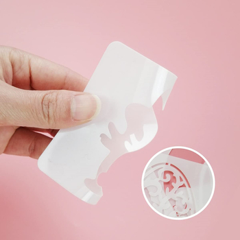 Șablon de pictură pentru iepuraș de Paște, material PET, destinat șabloanelor de pictură și decorării mobilierului, marca Other