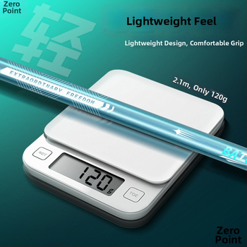 Teleskopická karbónová tyč na sieť na ryby