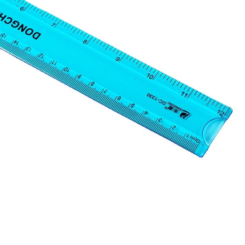 Rigla moale din plastic 1320 – flexibilă, dreptunghiulară, greutate netă 200 g, imprimare siglă disponibilă