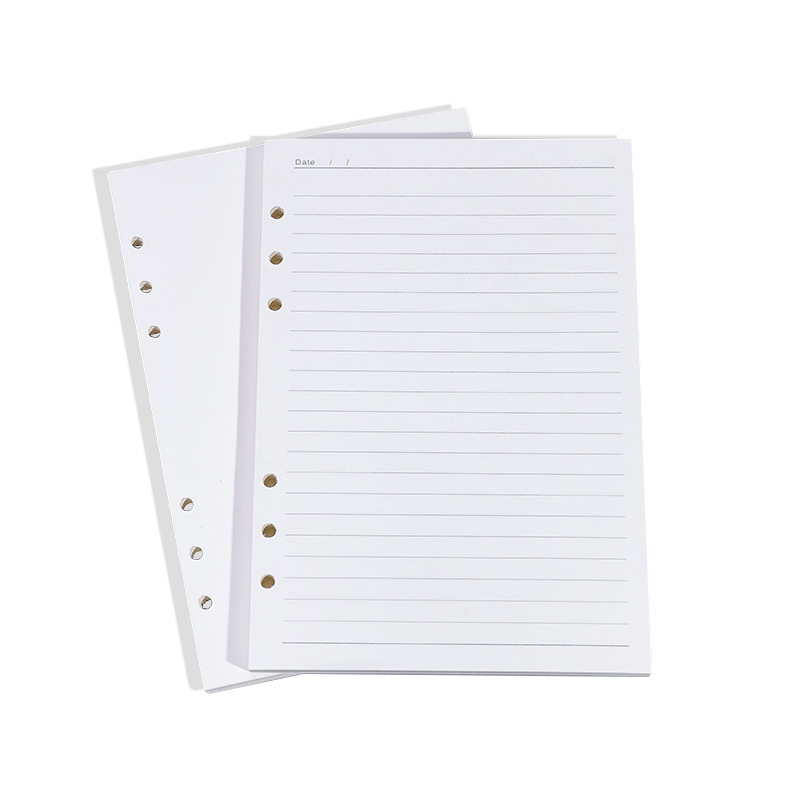 Caiet cu foi detașabile, 6 găuri, forest paper, 80 de pagini, model 120500, posibilitate de logo