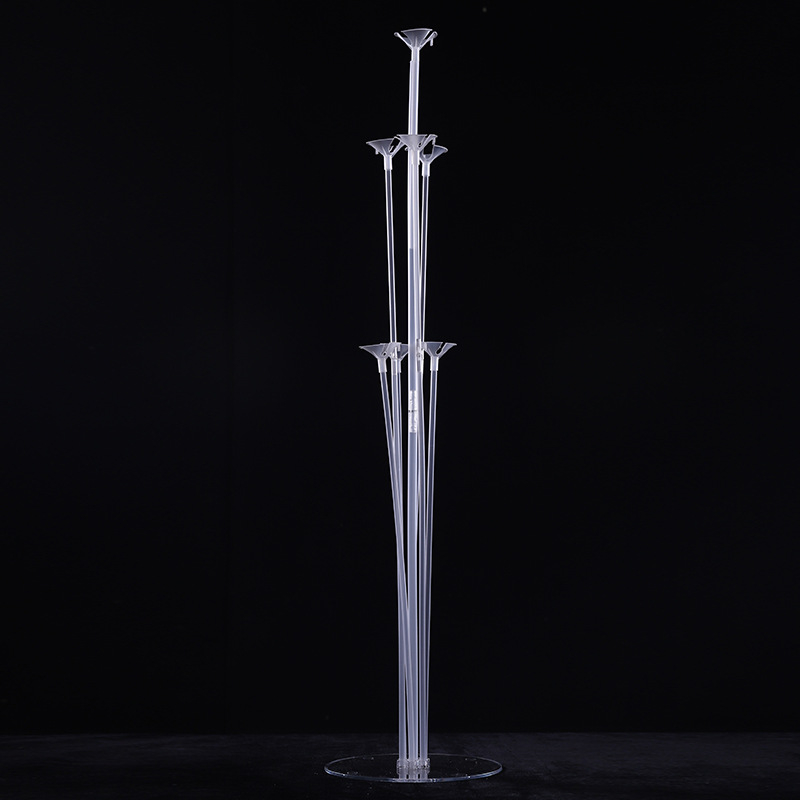 Stalak za balone za stol Shuangjian – PVC konstrukcija, unutarnji sportski događaji