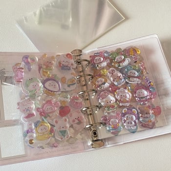 Album na samolepky s PP vnútornými stranami, 20 listov, formát A6, pre voľno listové náplne, tlač loga k dispozícii, prispôsobenie k dispozícii