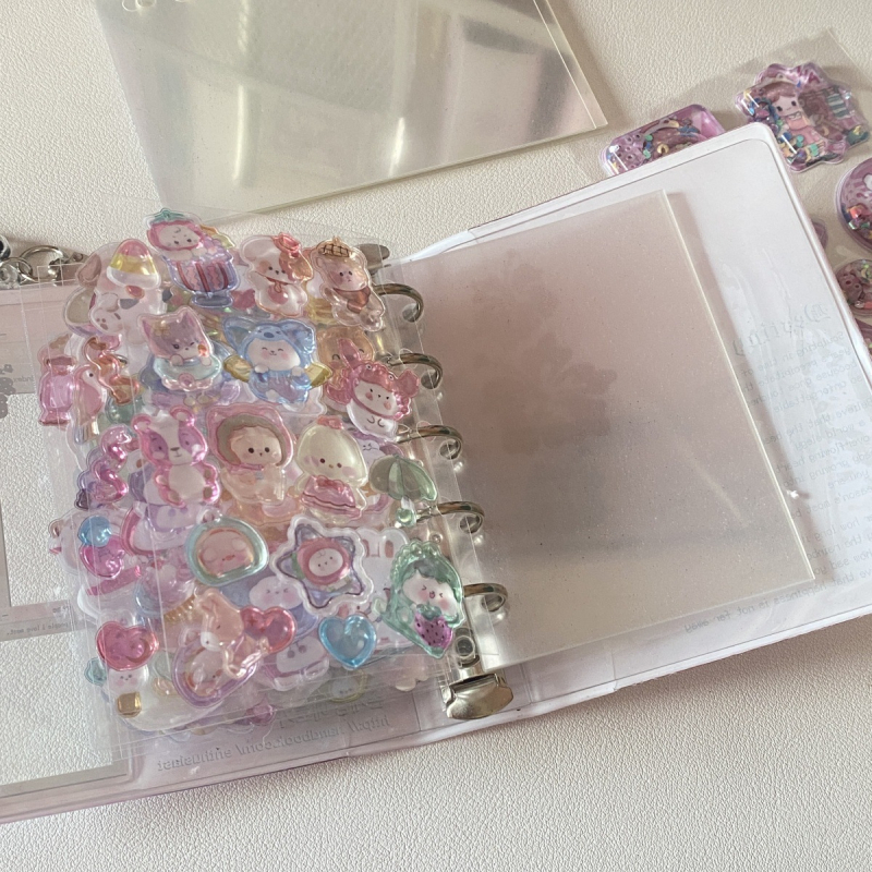 Album na samolepky s PP vnútornými stranami, 20 listov, formát A6, pre voľno listové náplne, tlač loga k dispozícii, prispôsobenie k dispozícii