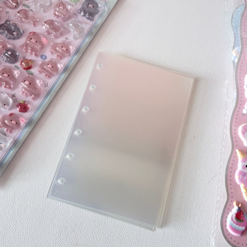 Album na samolepky s PP vnútornými stranami, 20 listov, formát A6, pre voľno listové náplne, tlač loga k dispozícii, prispôsobenie k dispozícii