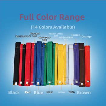 Таекуондо пояс Yinsheng — плат от копринено влакно, 55% памук, лицензиран частен етикет