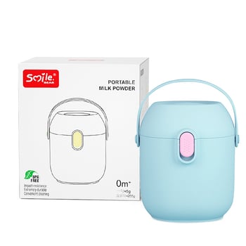 Κουτί αποθήκευσης βρεφικού γάλακτος σε σκόνη – διπλού επιπέδου σχεδίαση, smliebear, για ηλικίες 1–2 ετών.