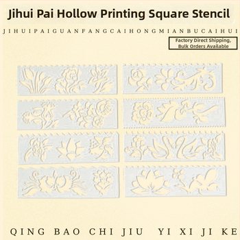 Ji Hui Pai șablon pentru machiaj de scenă la copii, șablon de pictură facială din plastic, neimportat, autorizare IP: nu, mărci private licențiate disponibile