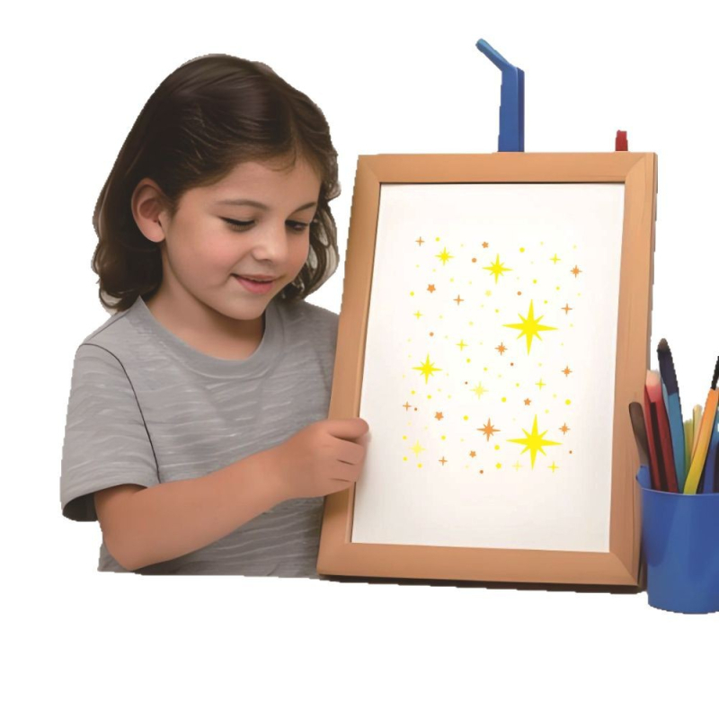 Set de șabloane de pictură cu model stea — șabloane goale din PET plastic pentru pereți