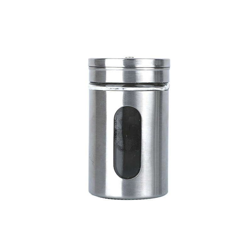 Sticlă pentru condimente la grătar, corp din sticlă, potrivită pentru condimente solide, imprimare logo disponibilă, personalizabil, lansare în 2025