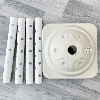 Stativ pentru baloane — Zi xi marcă, Construcție din folie de aluminiu, Formă rotundă, Compatibil cu baloane de 12 inch, Tip baloane: jucării