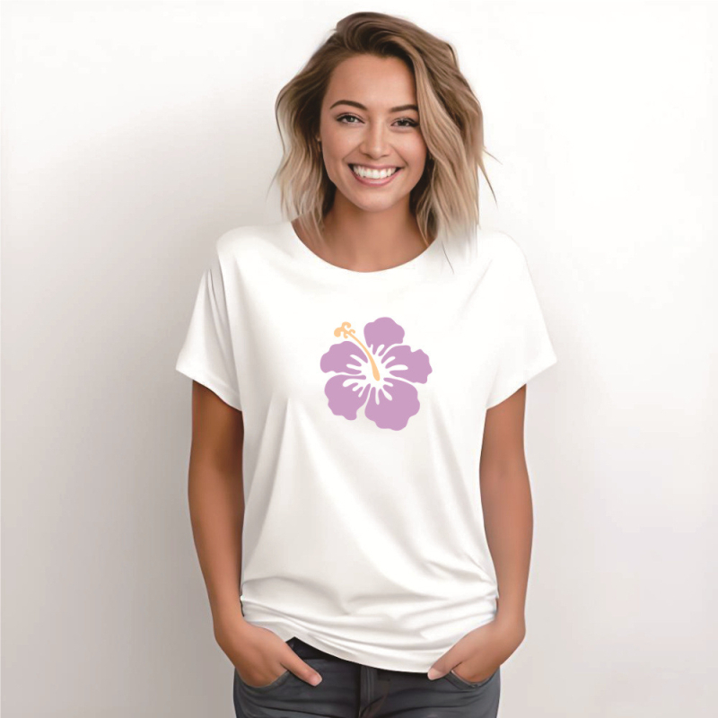 Șablon de pictură cu hibiscus decupat – dh339, Material PET, Brand Other, IP autorizare: Nu, Importat: Nu