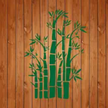 DIY template pentru perete pentru pictură cu motiv de frunză — Material PET, decor de perete, Nu pentru import, Fără licență IP