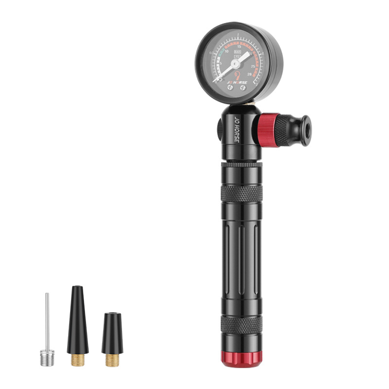 Pompa manuală pentru bicicletă JetCool CB-10018, 120 psi, duză Beautiful Mouth