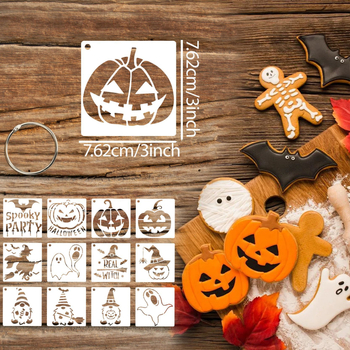 Șablon de pictură DIY pentru perete — Material PET, Brand: Altă marcă, Importat: Nu