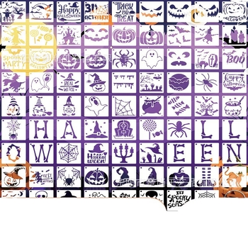 Șablon de pictură DIY pentru perete — Material PET, Brand: Altă marcă, Importat: Nu