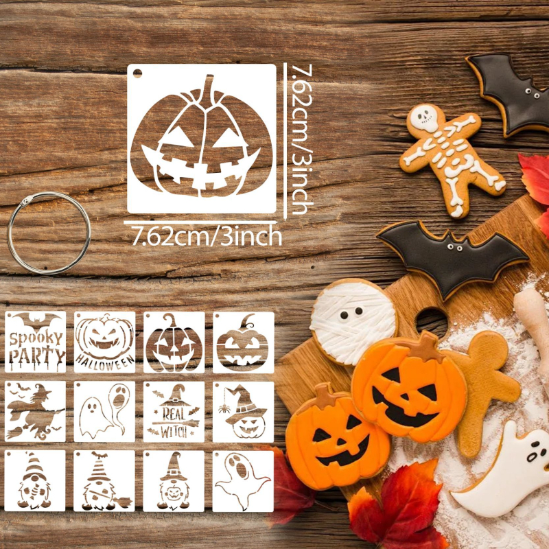 Șablon de pictură DIY pentru perete — Material PET, Brand: Altă marcă, Importat: Nu