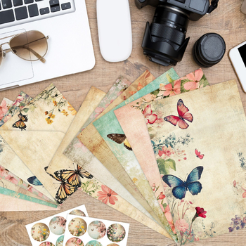 Set de hârtie pentru scris Dexiang, hârtie offset dublă, Model No. 5/dl, Plic de tip occidental, Personalizare disponibilă