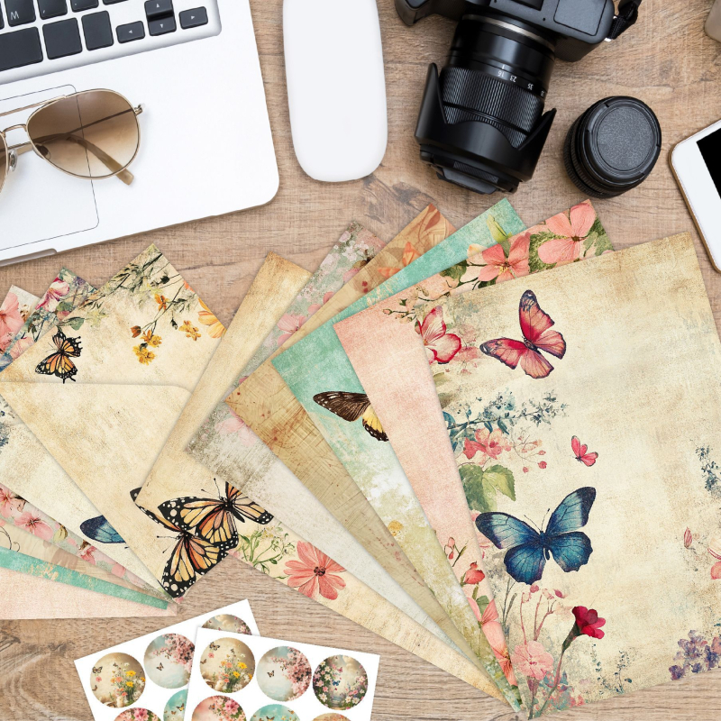 Set de hârtie pentru scris Dexiang, hârtie offset dublă, Model No. 5/dl, Plic de tip occidental, Personalizare disponibilă