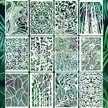 Șablon de desen geometric, PET șablon, A1118, Yiwu City Purple Butterfly Crafts Factory