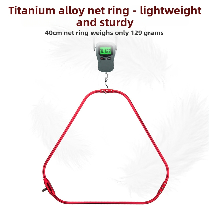 Manulife cap de plasă pentru pescuit caras — ultraușor, aliaj de titan, etichetă privată licențiată