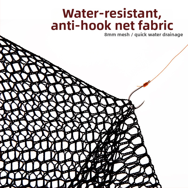 Manulife cap de plasă pentru pescuit caras — ultraușor, aliaj de titan, etichetă privată licențiată