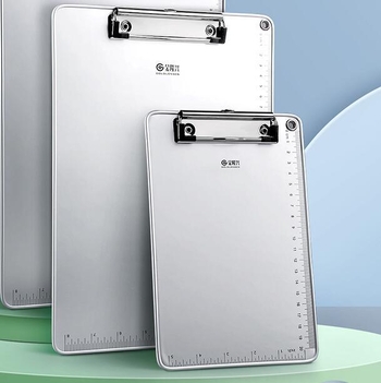 Glosen clemă de placă din aliaj de aluminiu cu placă MDF, antiderapant, pentru A4/A5, dimensiuni de montaj 316×226 mm și 231×145 mm