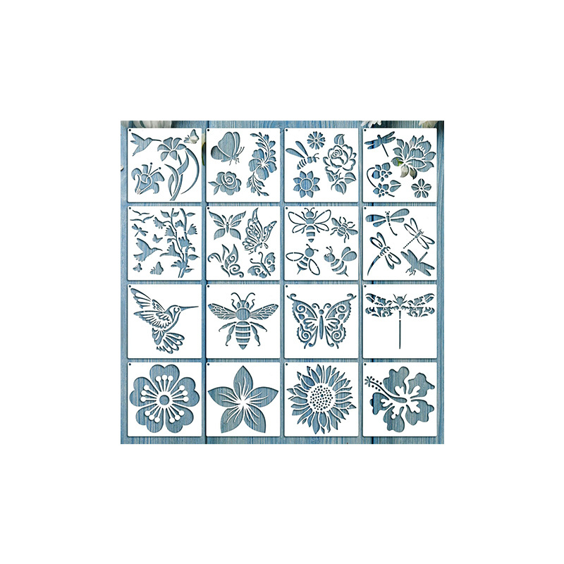 Șablon de pictură cu animale de desene animate pentru copii | Jingshang, material prietenos cu mediul, Import: Nu, Fără autorizare IP