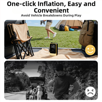 Ασύρματη αντλία ελαστικών αυτοκινήτου, φορητή ηλεκτρική αντλία αέρα, 12V, 30 L/min, ψηφιακή οθόνη, φόρτιση USB