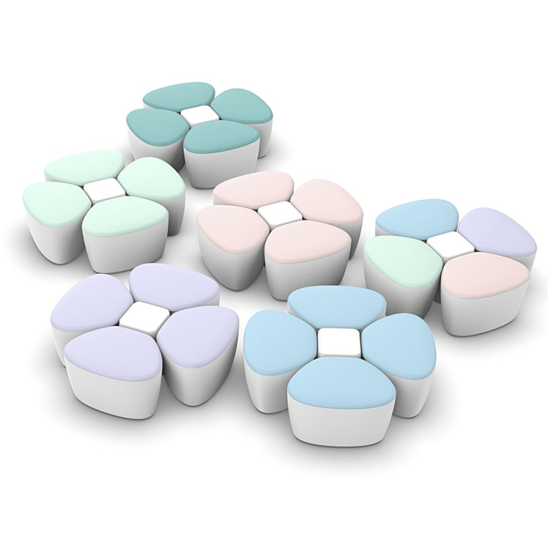 Sweet Baby Φορητή θήκη γάλακτος σε σκόνη για μωρά με τέσσερα διαμερίσματα, MC108