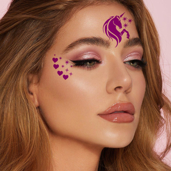 DIY šablona za crtanje lica s prorezanim kutom oka za scenski makeup i cosplay — PET materijal, marka Owkjasw, bez IP odobrenja