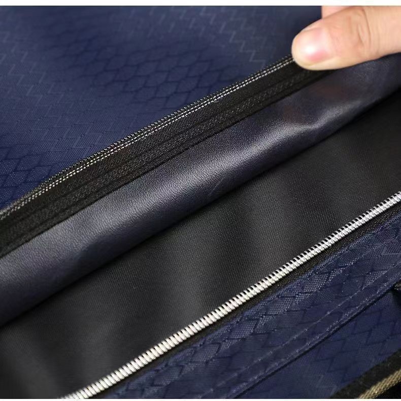 Dokumentanska torba Hechang od Oxford tkanine, sa zatvaračem, prošireni dvostruki sloj, za sastanke i ured (Brand: Hechang; Materijal: Oxford tkanina; Stil: Zipper; Oblik: Prošireni; Opseg primjene: Sastanci/Ured)