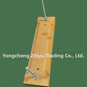 Dosar din lemn pentru legarea cărților, cu canelură, placă dreptunghiulară pentru legare, cu 2 șuruburi