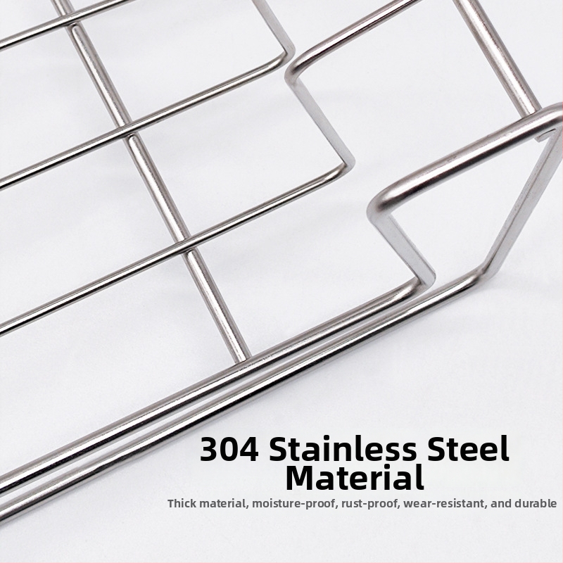 Raft pentru farfurii din oțel inoxidabil 304 — simplu, pentru dulap dezinfectare încorporat, cu drenaj, design modern