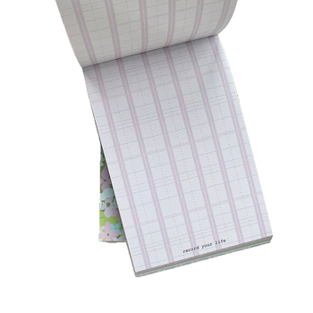 A7 pagini interioare groase pentru jurnal — hârtie, stil modern minimalist, imprimare, brand Wowka wowka