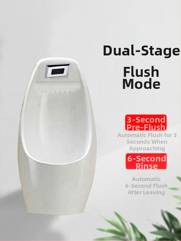 Valvă de spălare cu senzor pentru urină, electromagnet și cutie de baterii, transformator 6V, cupru, CHZJYITE