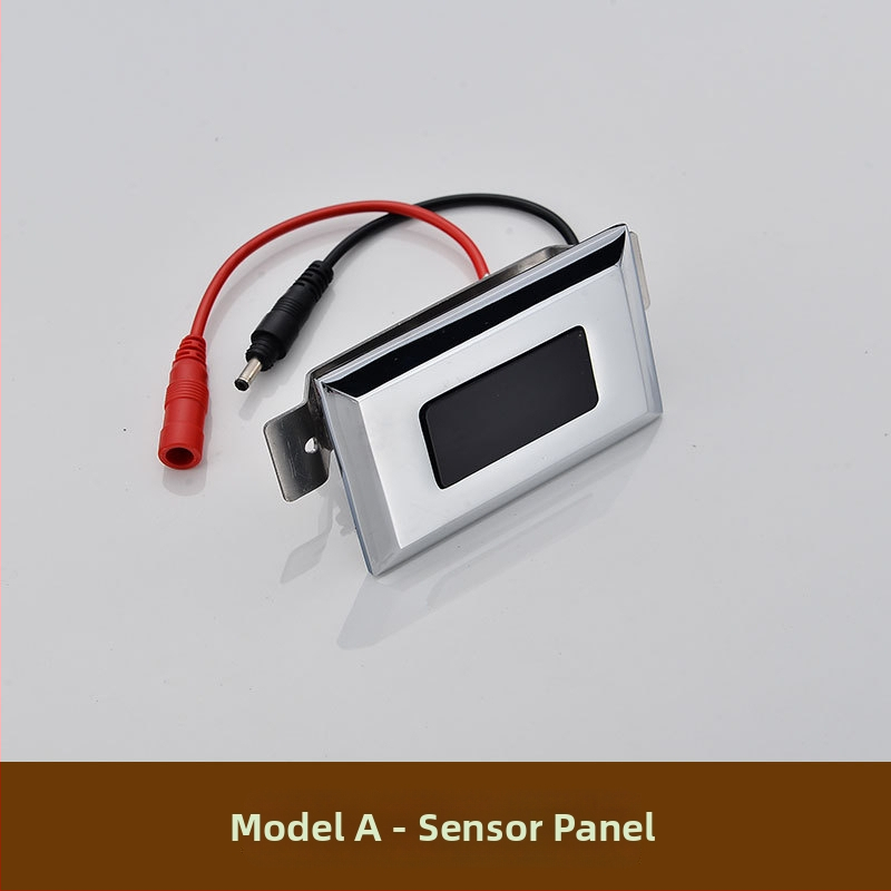 Valvă de spălare cu senzor pentru urină, electromagnet și cutie de baterii, transformator 6V, cupru, CHZJYITE